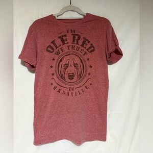 Ole Red Nashville Graphic Tee - Heather Red